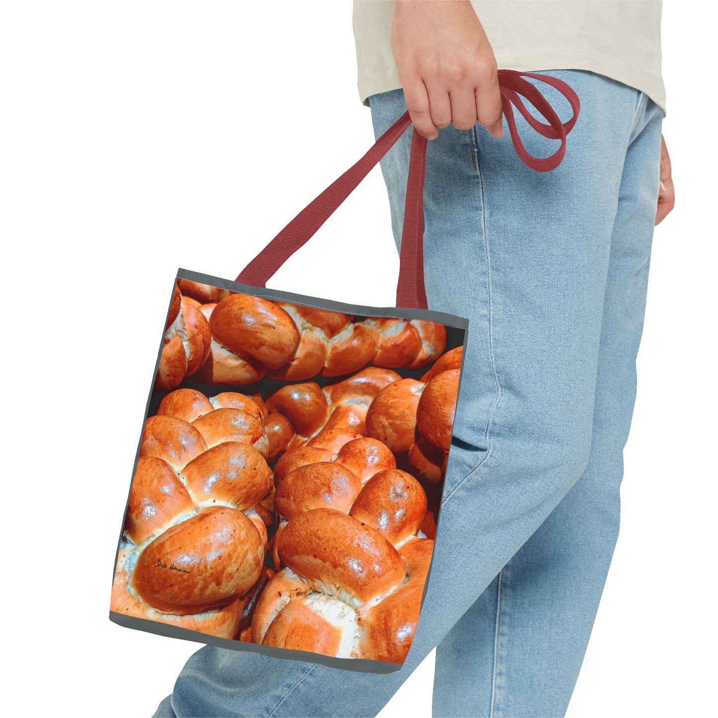 Braided Bread Tote Bag