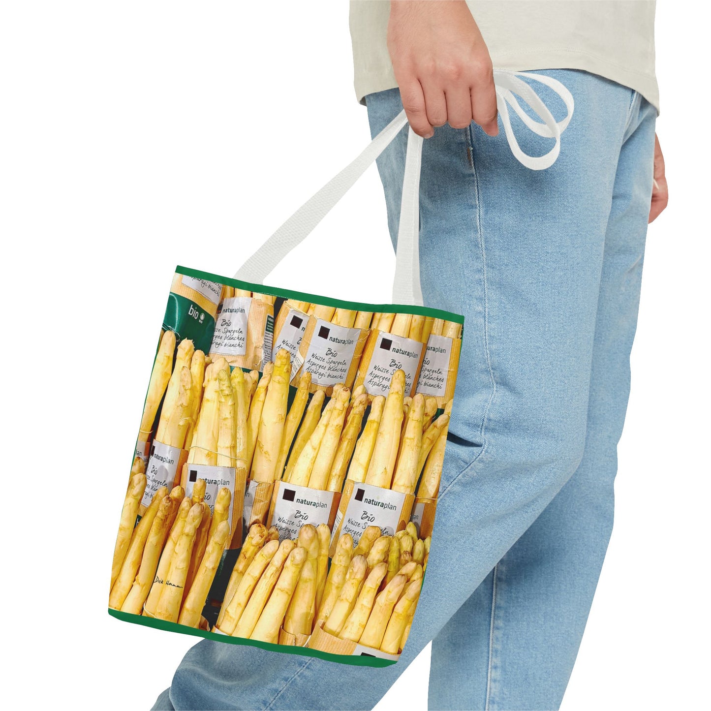 White Asparagus Tote Bag