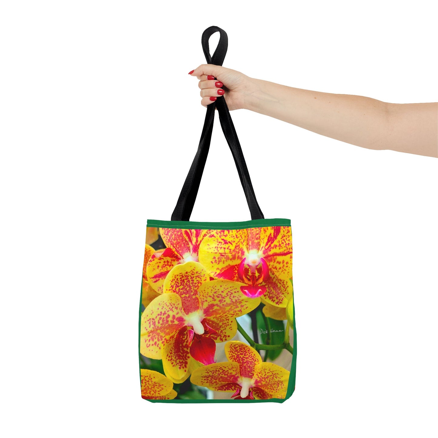 Yellow Orchid Tote