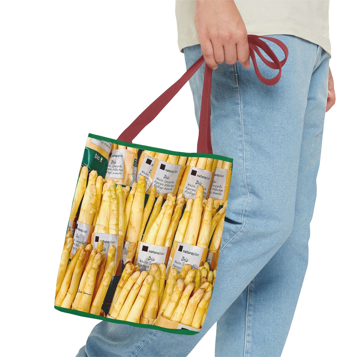 White Asparagus Tote Bag