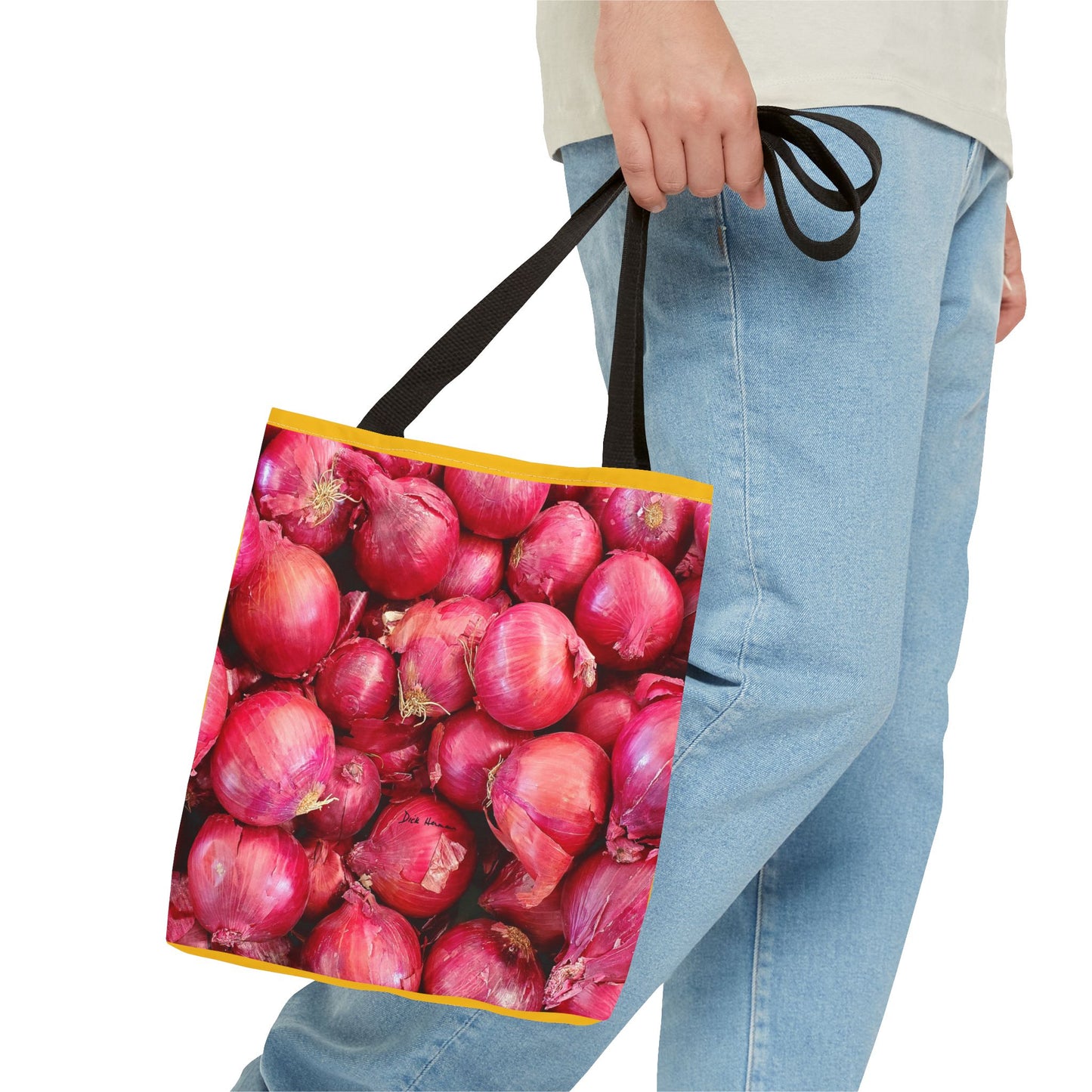 Red Onions Tote Bag