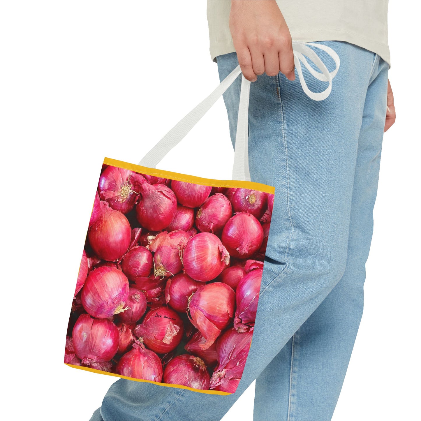 Red Onions Tote Bag