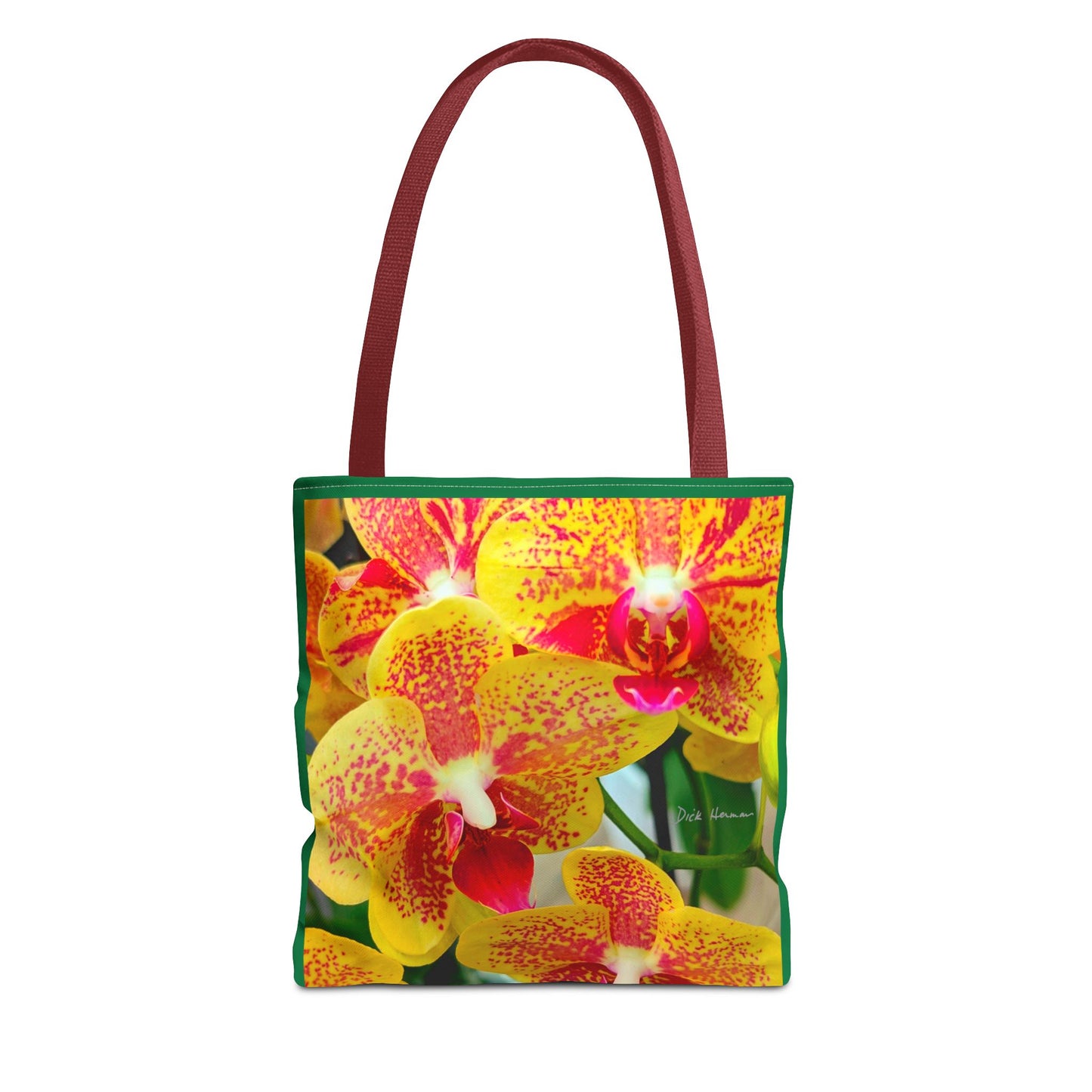 Yellow Orchid Tote