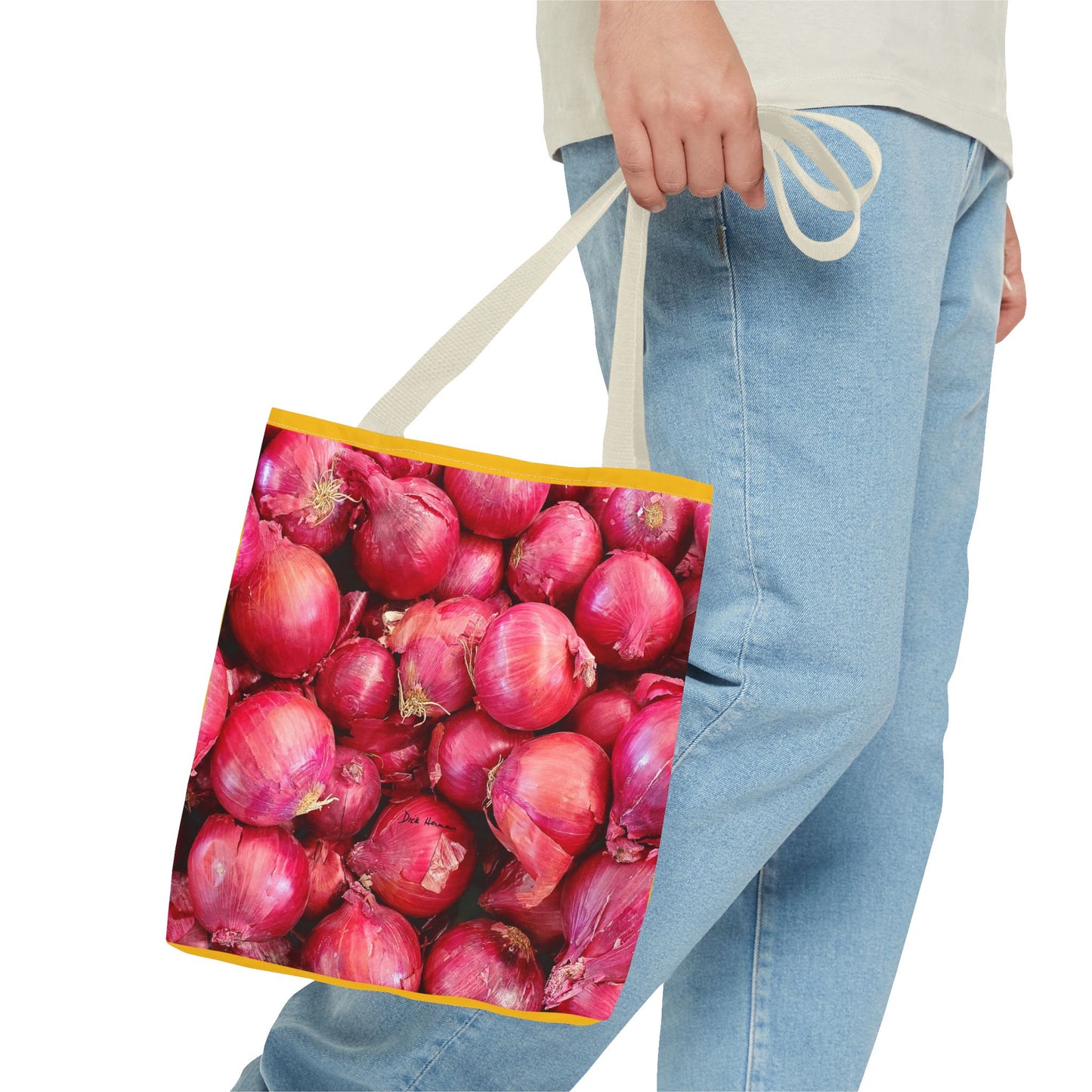 Red Onions Tote Bag