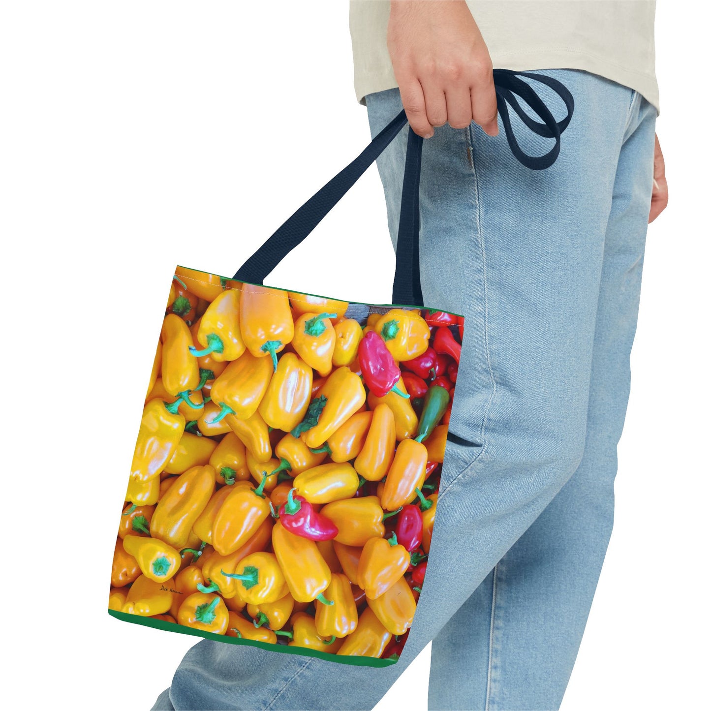 Yellow Peppers Tote Bag (AOP)