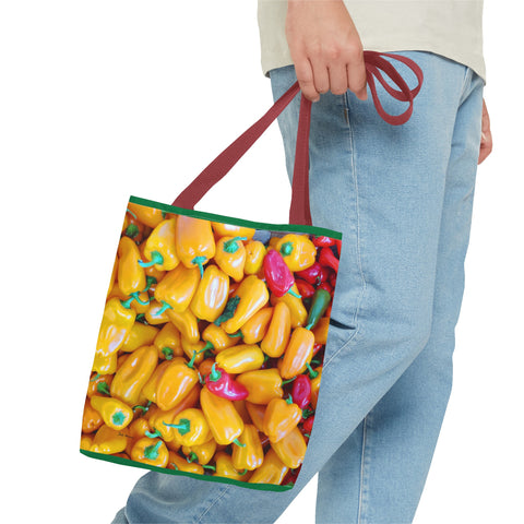 Yellow Peppers Tote Bag (AOP)