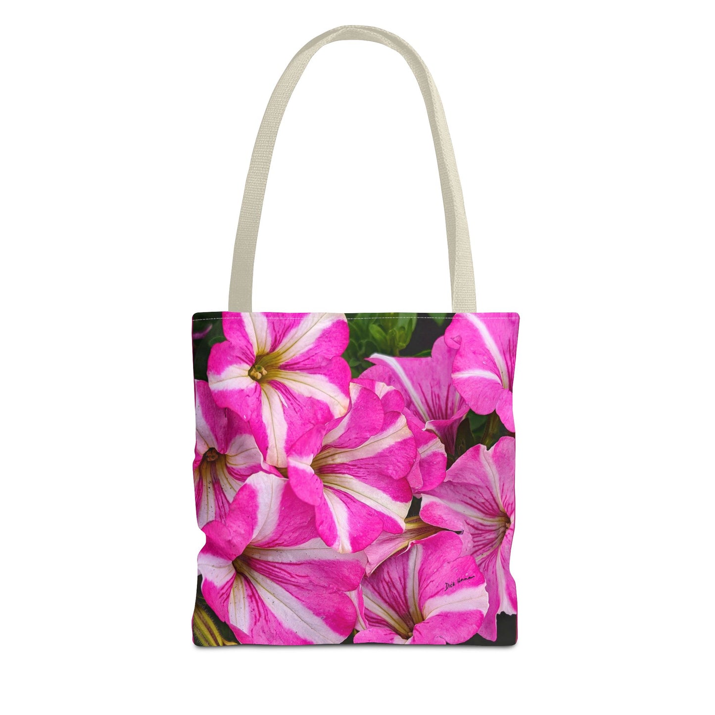 Pink Petunias Tote Bag (AOP)