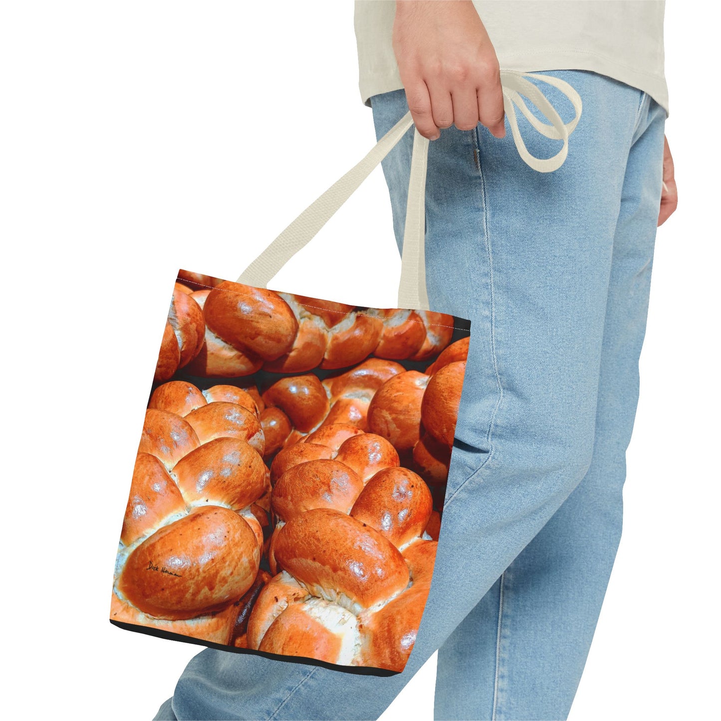 Braided Bread Tote Bag (AOP)