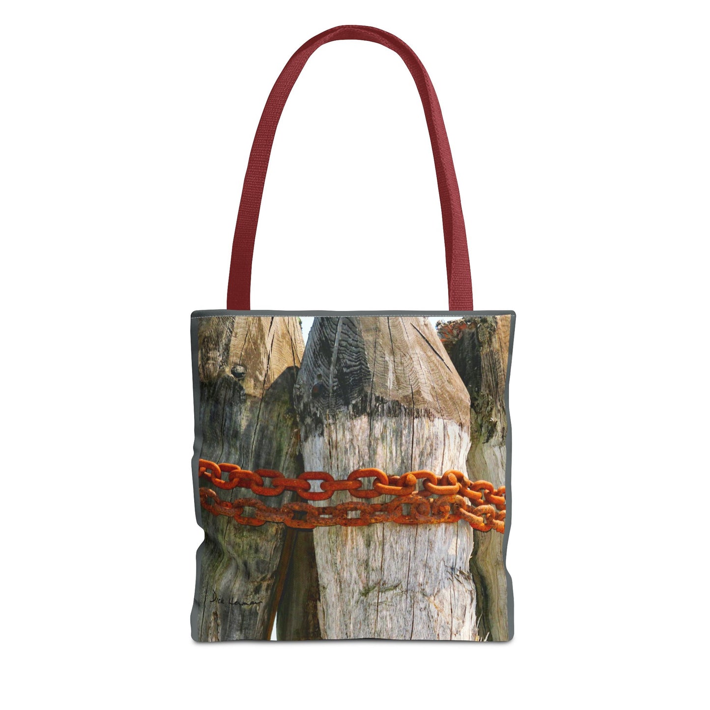 Chained Piles Tote Bag
