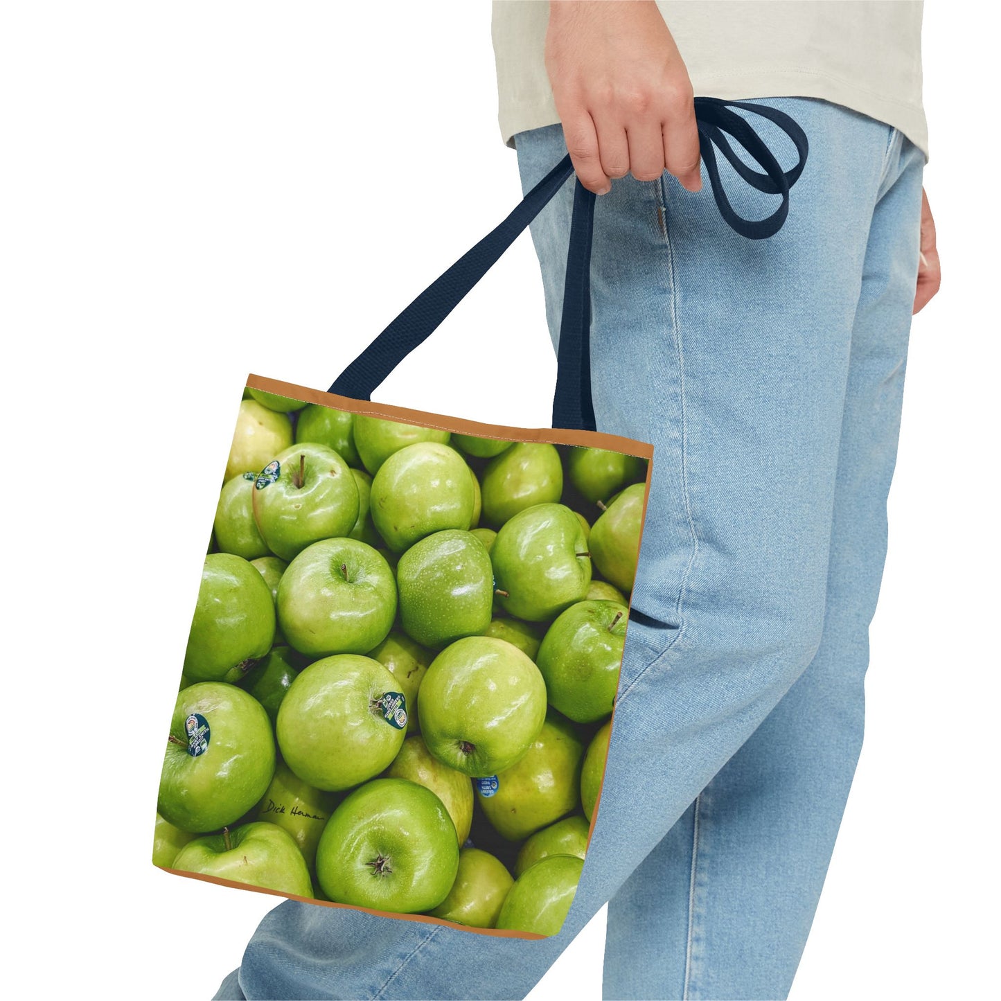 Green Apples Tote Bag (AOP)