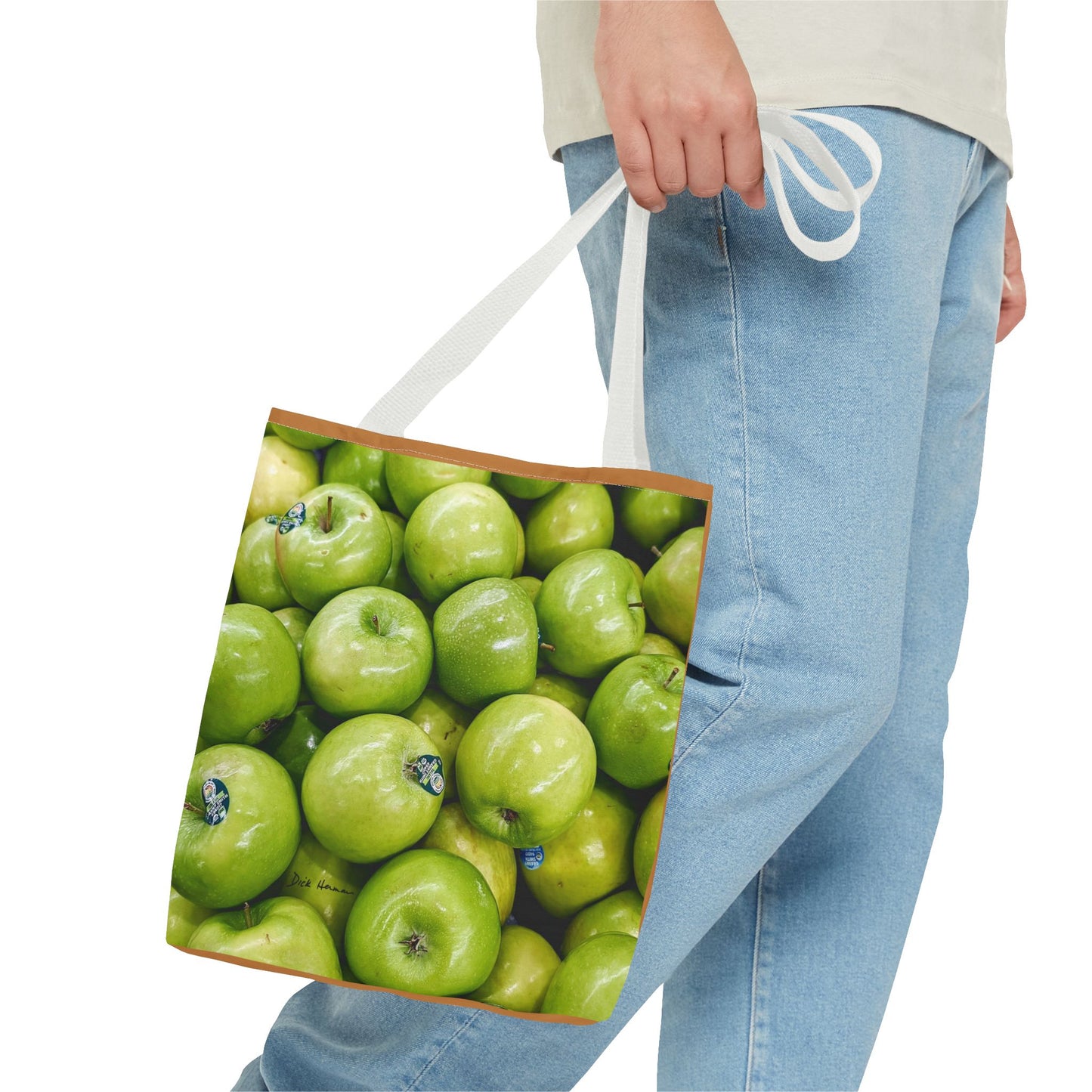 Green Apples Tote Bag (AOP)