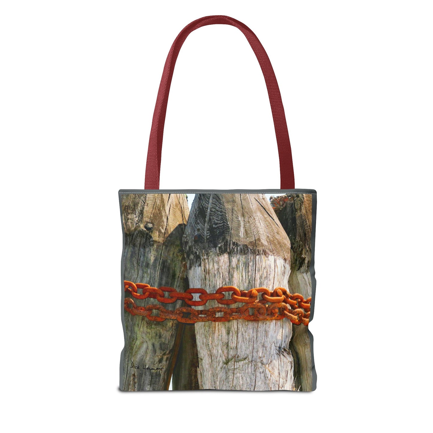 Chained Piles Tote Bag