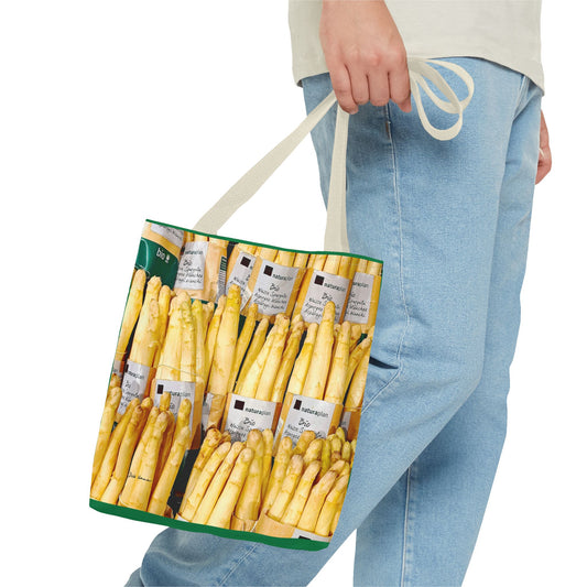 White Asparagus Tote Bag (AOP)